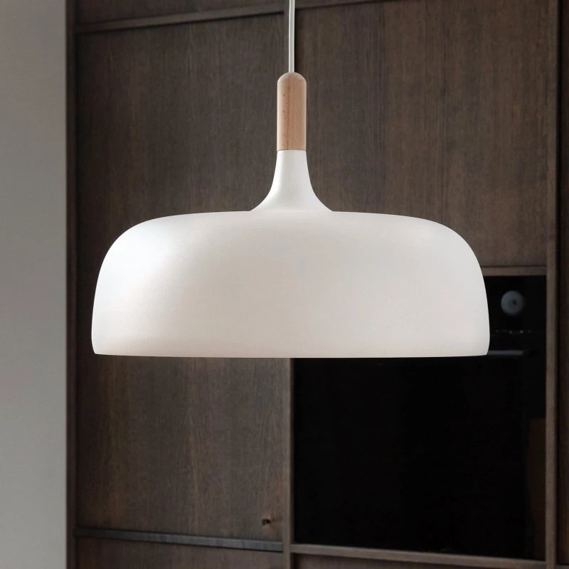 Northern Acorn Lampa Wisząca Matt White