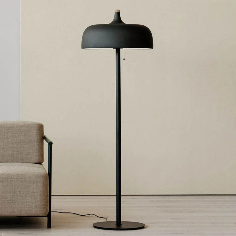 Northern Acorn Lampa Podłogowa Matt Black