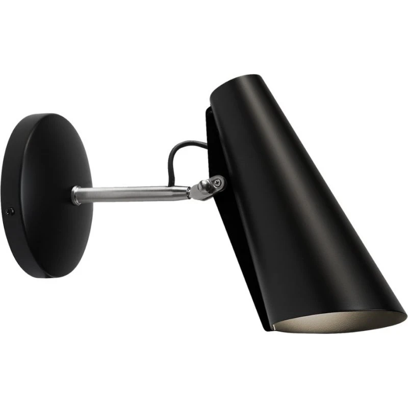 Lampa ścienna Northern Birdy 31,5 cm czarna/stalowa