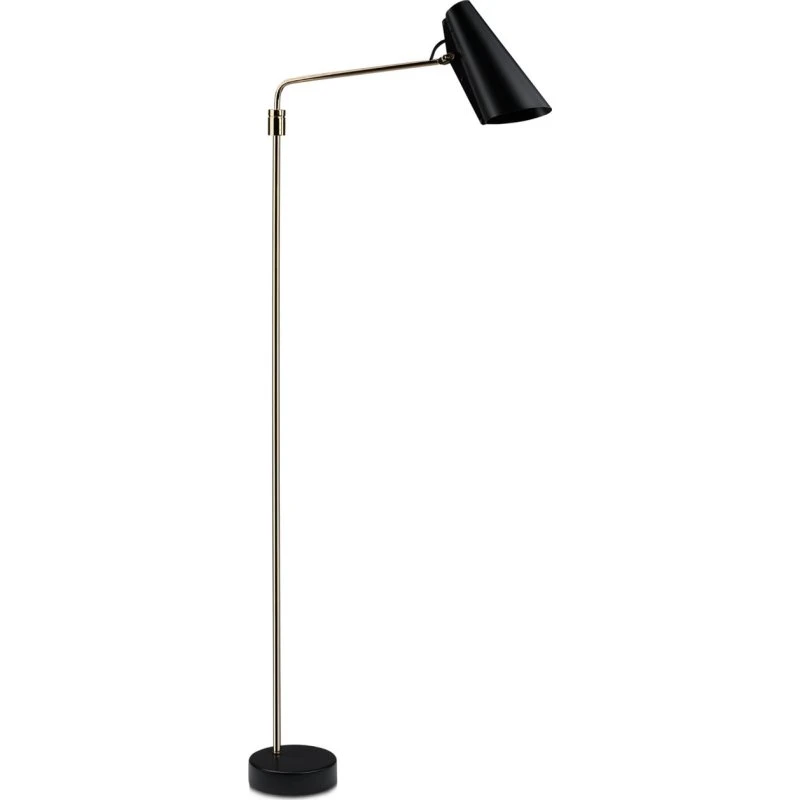 Northern Birdy Swing Lampa Podłogowa Black/Brass