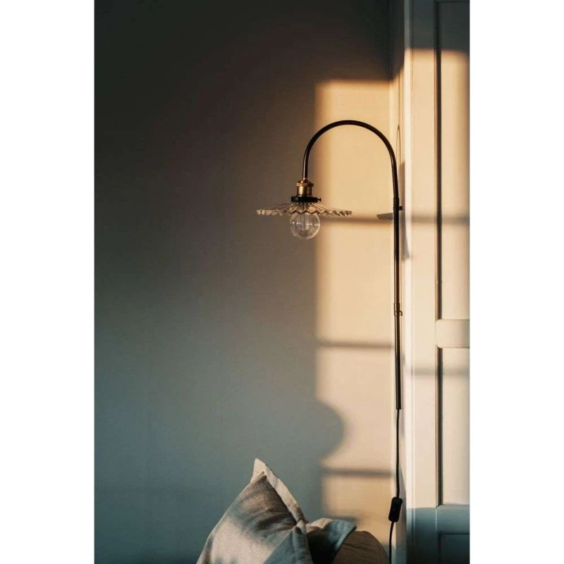 Globen Lighting Kinkiet Cobbler 75 Clear - Lampa ścienna vintage