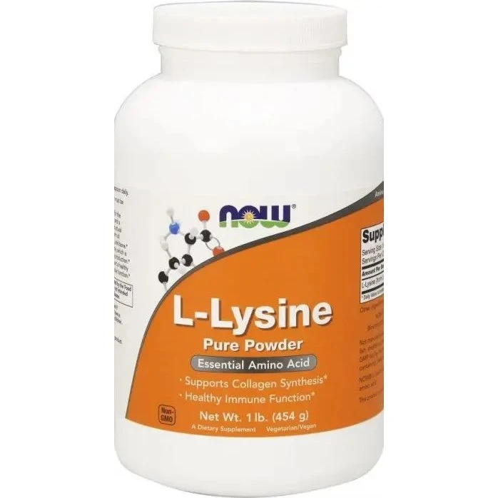 Now Foods L-Lizyna 1000mg 454g