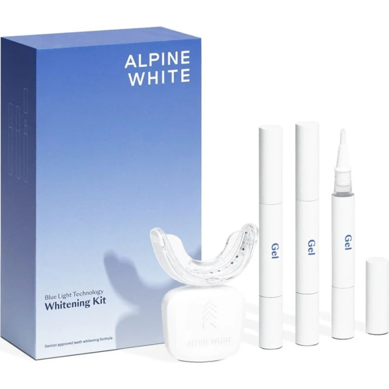 Alpine White Whitening Kit - Zestaw do wybielania zębów LED