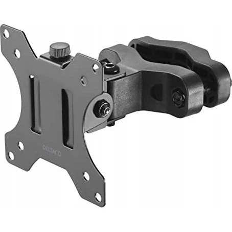Deltaco ARM-0304, uchwyt do monitora na słup, 8 kg, czarny