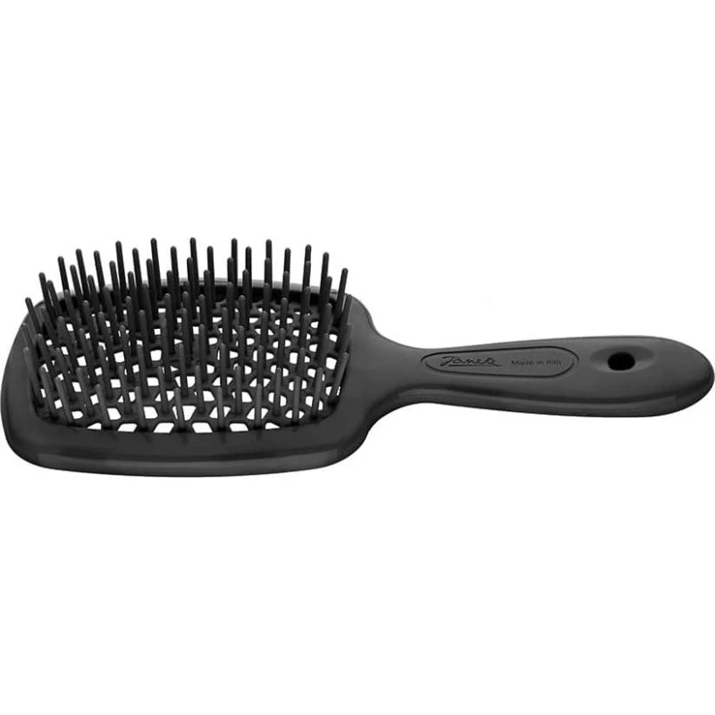 Janeke Small Superbrush - mała szczotka do włosów, czarna