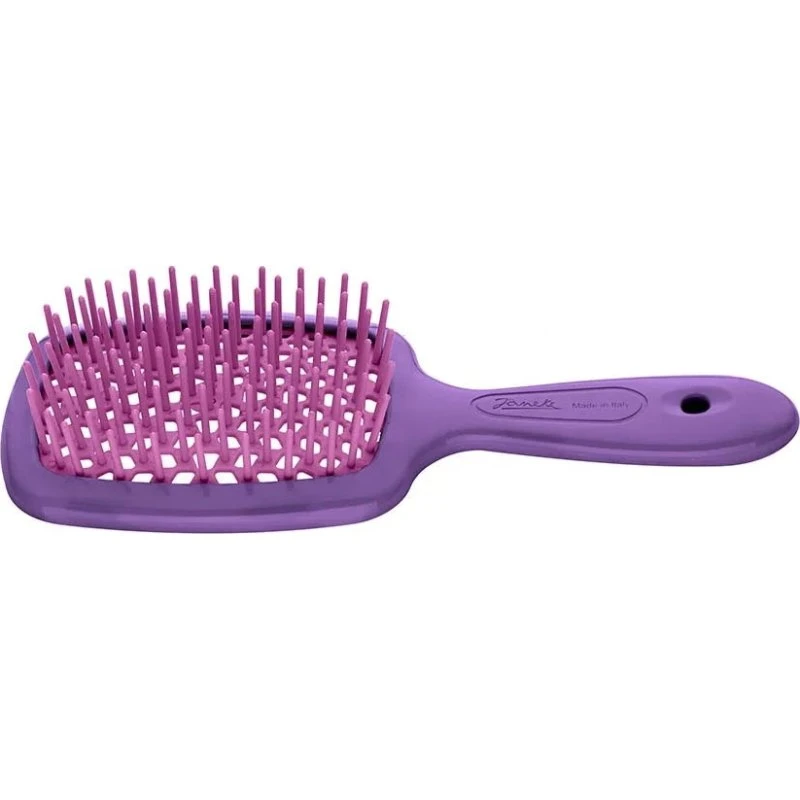 Janeke Small Superbrush szczotka do włosów Fioletowo-Różowa