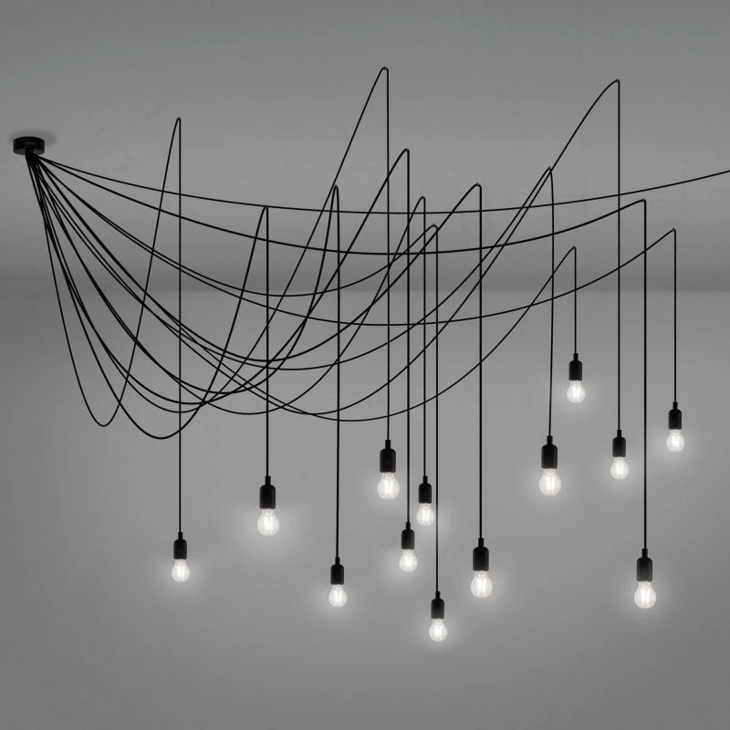 Lampa wisząca Seletti Maman LED Transparent - 14 punktów