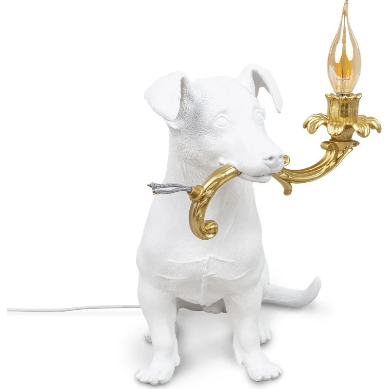 Seletti Rio Lampa Stołowa - Designerska Figura Psa z Lampą