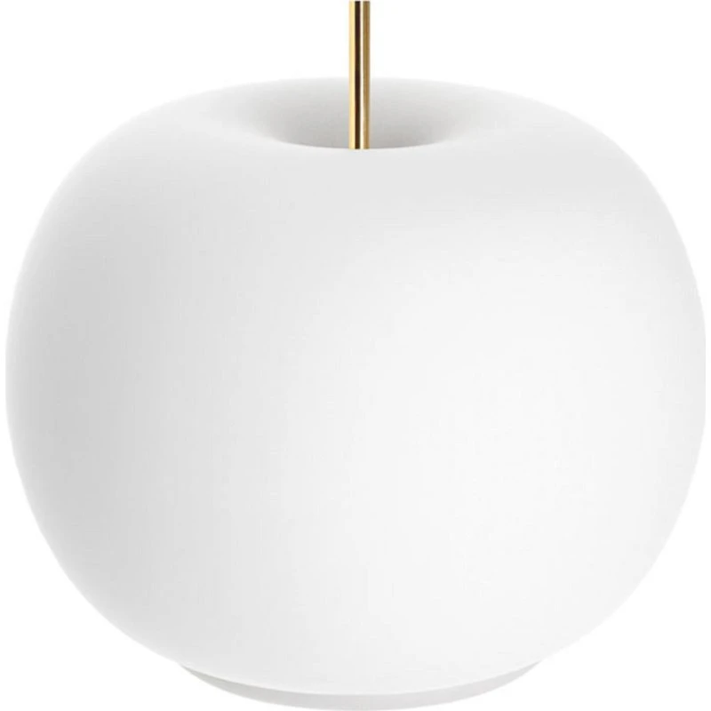 Kushi Mobile Lampa Stołowa Brass KDLN - Białe Szkło, Mosiądz