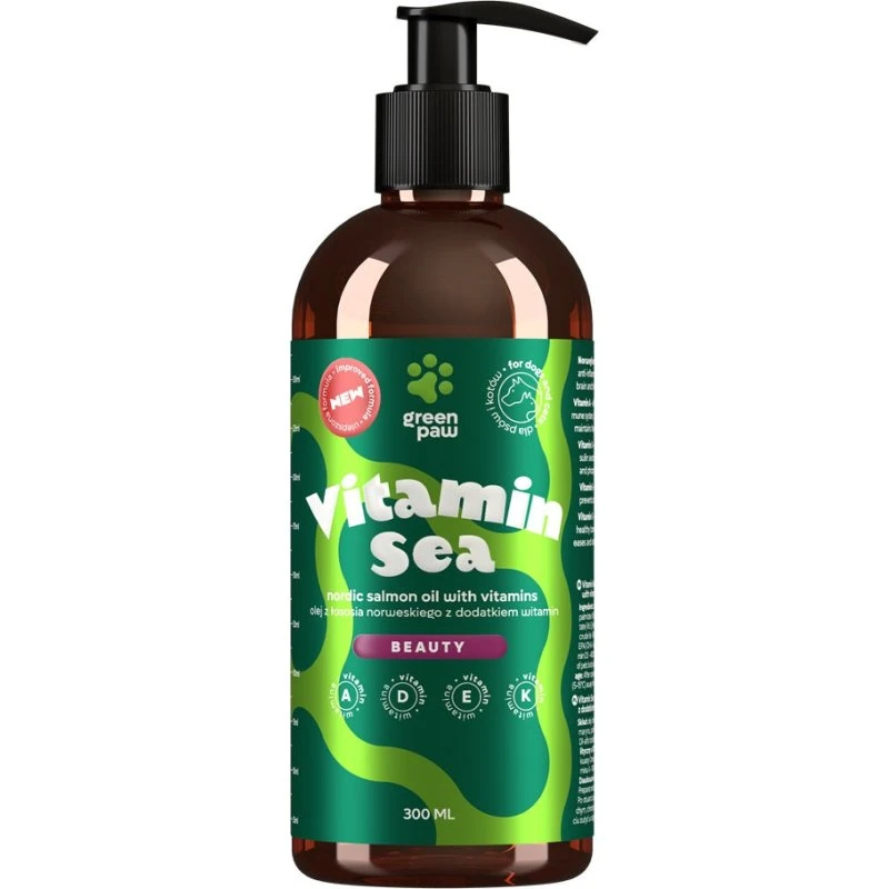 Green Paw Vitamin Sea olejek dla zwierząt 300ml