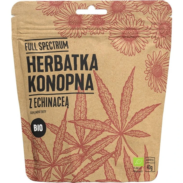 Full Spectrum Herbatka konopna z echinaceą, 40g