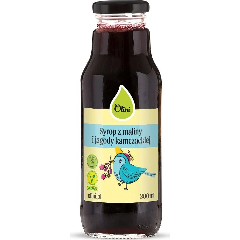 Olini Syrop z maliny i jagody kamczackiej 300ml