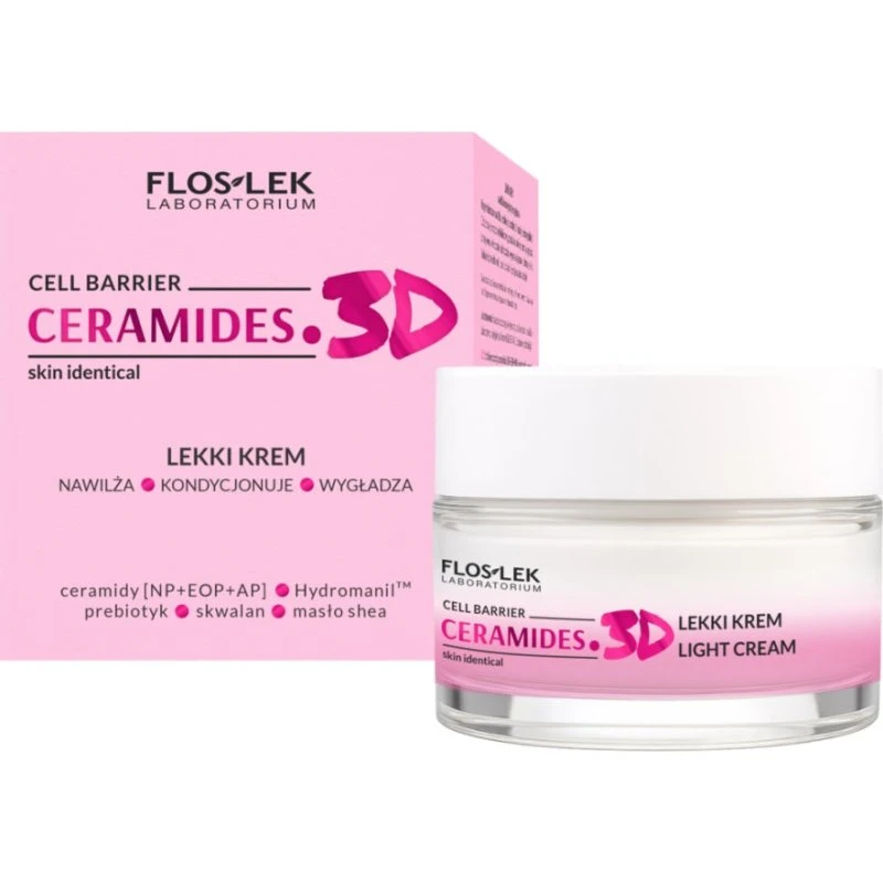 Floslek Ceramides.3D lekki krem do twarzy 50ml