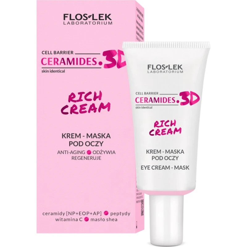 Floslek Ceramides.3D Rich Cream krem-maska pod oczy 30ml