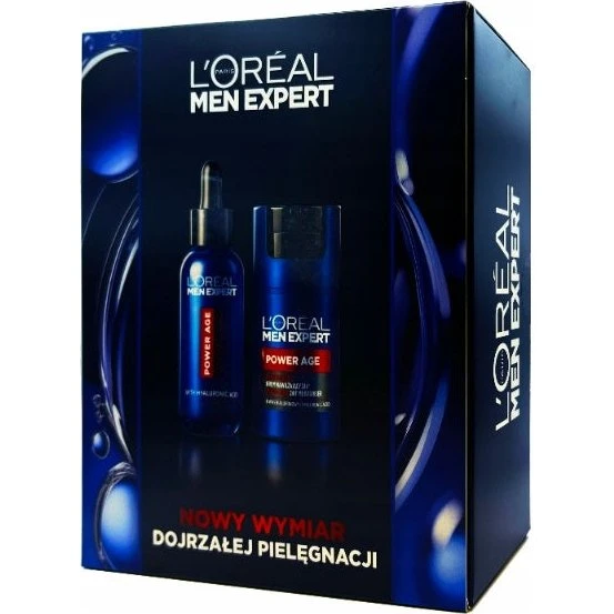 L'Oreal Paris Men Expert Power Age Zestaw: Krem 50ml + Serum 30ml