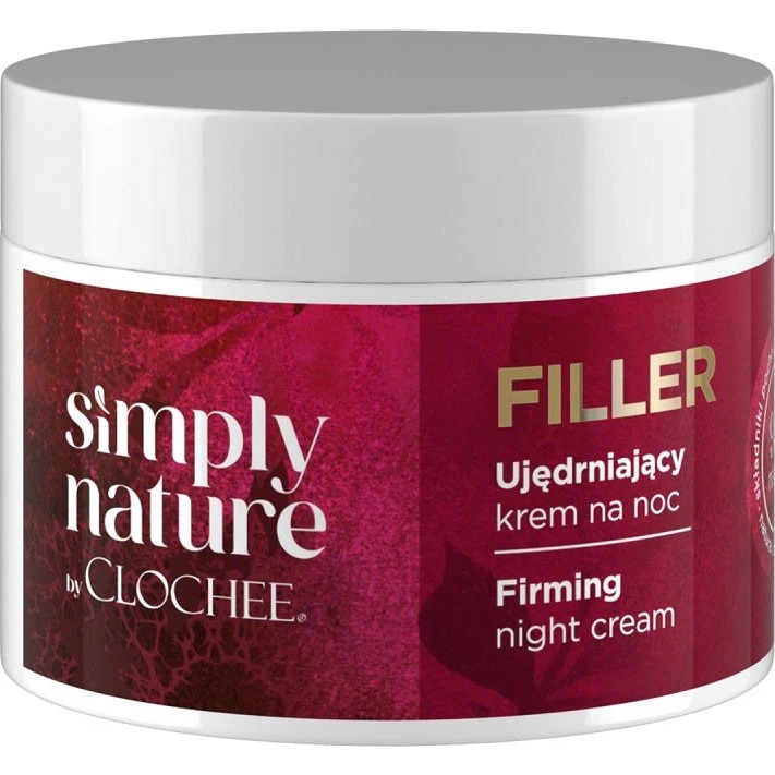 Clochee Simply Nature Filler ujędrniający krem na noc 50ml