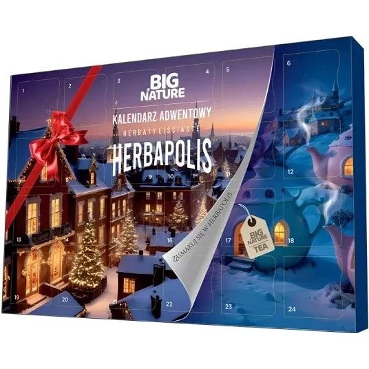 Big Nature Herbapolis Kalendarz Adwentowy z Herbatami 24 sztuki