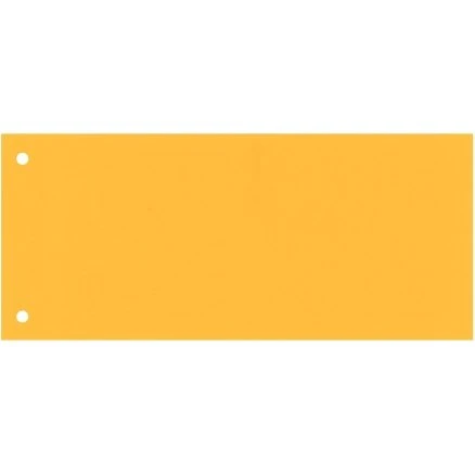 Esselte Przekładki 1/3 A4 Żółte 180 gsm 240x105 mm