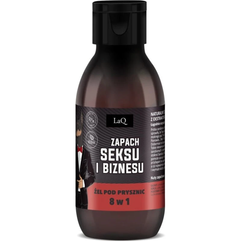 LaQ Mini żel pod prysznic 8w1 Zapach Seksu i Biznesu 100ml