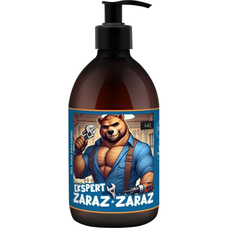 LaQ Żel pod prysznic dla mężczyzn Ekspert Zaraz Zaraz 500ml