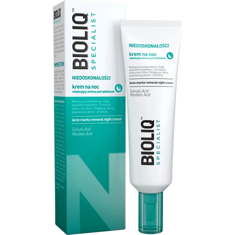 BIOLIQ Specialist Niedoskonałości krem na noc 30ml
