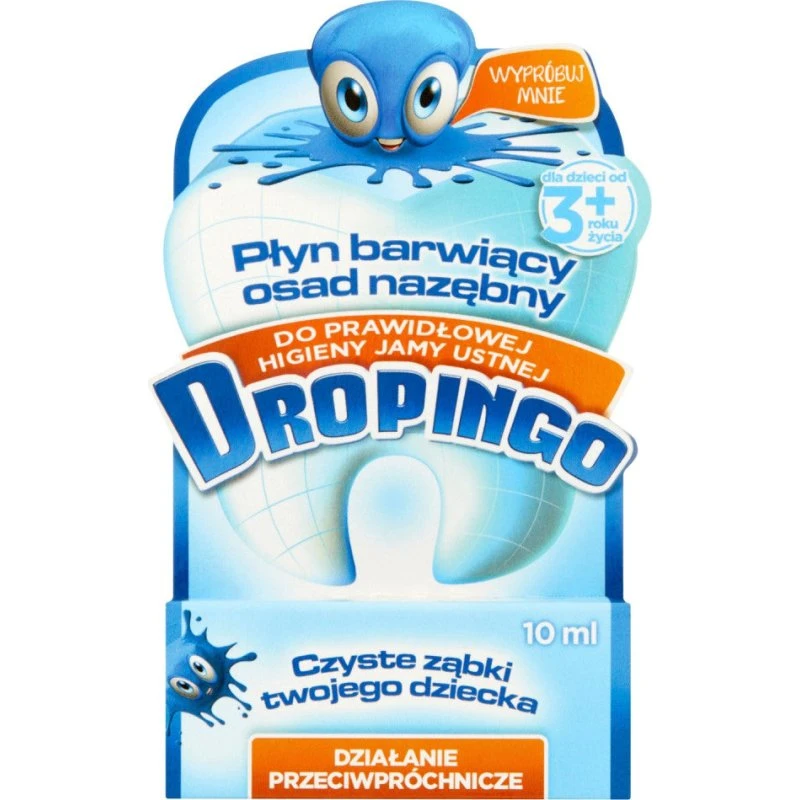 Dropingo Płyn barwiący osad nazębny 10ml