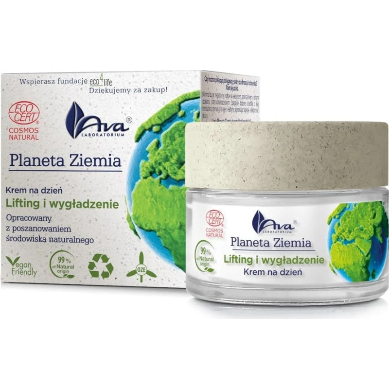 Ava Laboratorium Planeta Ziemia krem na dzień lifting i wygładzenie 50ml