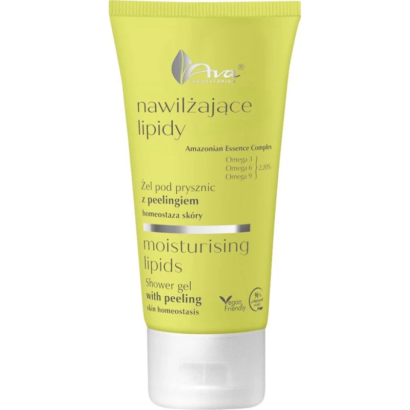 Ava Laboratorium Nawilżający żel pod prysznic z peelingiem 150ml