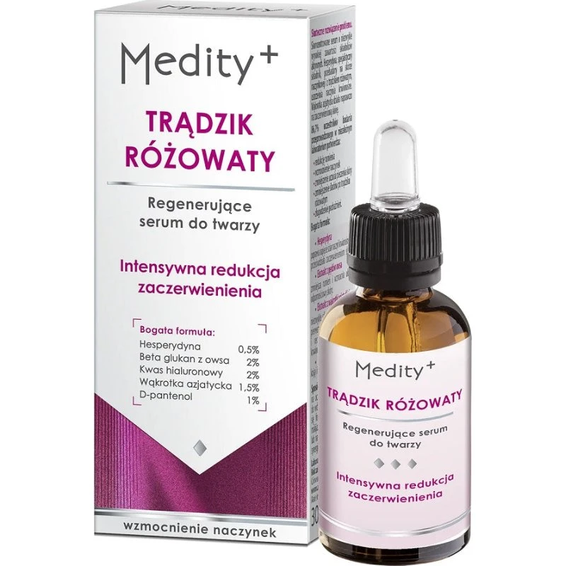Medity+ Serum regenerujące na trądzik różowaty, 30ml