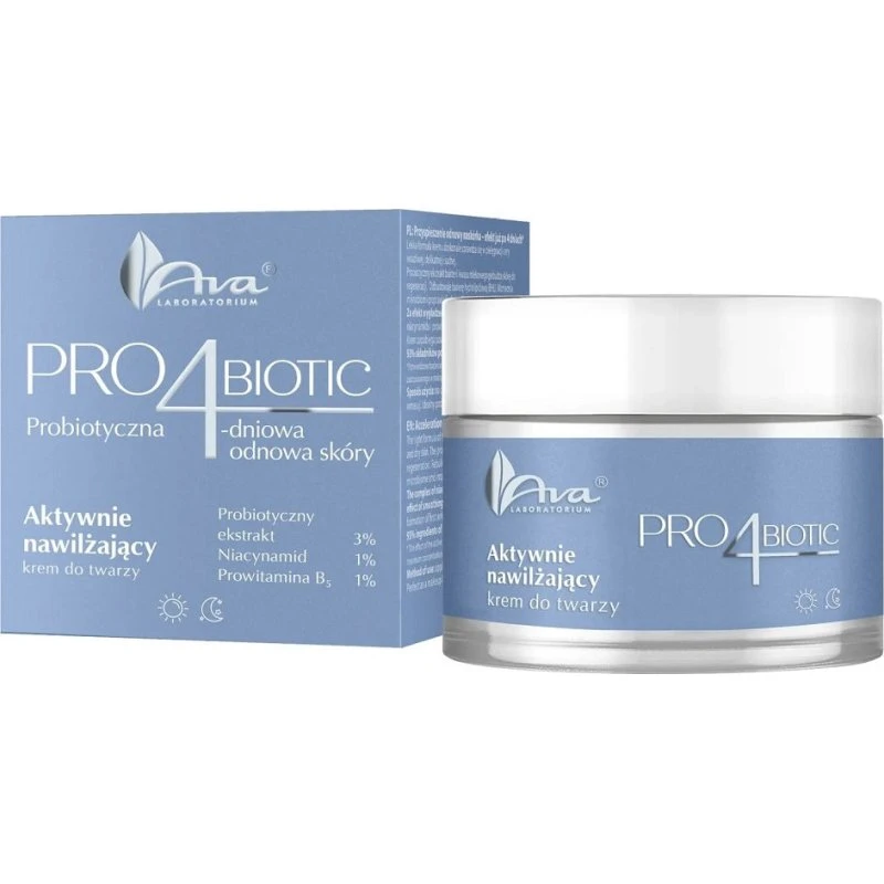 Ava Laboratorium Pro4Biotic aktywnie nawilżający krem do twarzy 50ml