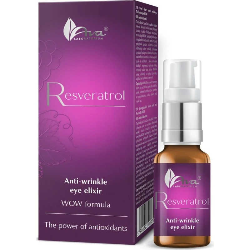 Ava Laboratorium Resveratrol przeciwzmarszczkowy eliksir pod oczy 15ml