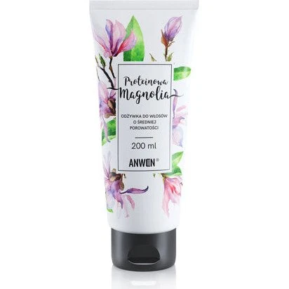 Anwen Odżywka Proteinowa Magnolia dla włosów o średniej porowatości 200ml