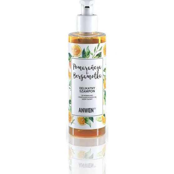 Anwen Szampon Pomarańcza & Bergamotka do skóry normalnej i przetłuszczającej się 200ml