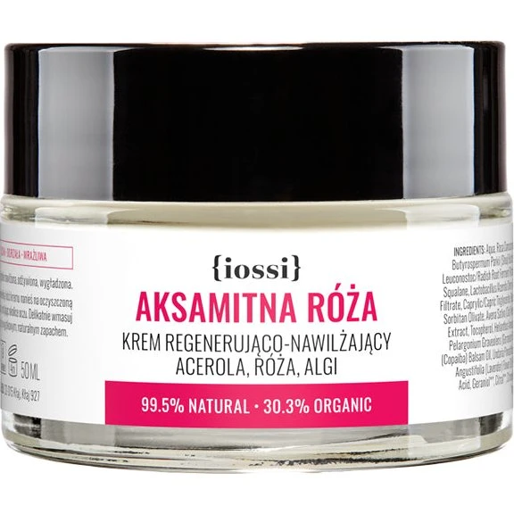 Iossi Aksamitna Róża krem regenerująco-nawilżający 50ml
