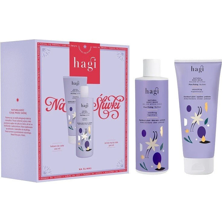 Hagi Na Śliwki: Zestaw balsam 200ml + żel do mycia ciała 300ml