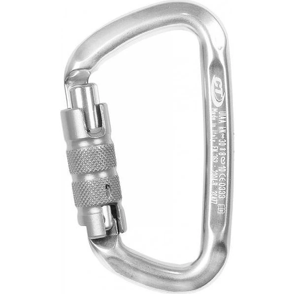 Climbing Technology D-Shape TG - srebrny