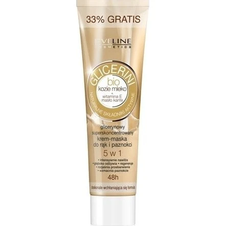 Eveline Cosmetics Glicerini 5w1 krem-maska do rąk i paznokci 100ml