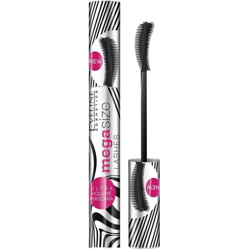 Eveline Cosmetics Mega Size Lashes Mascara pogrubiająco-wydłużający 10ml