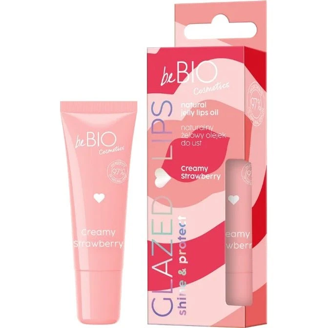 BeBio Ewa Chodakowska Glazed Lips Olejek do ust Creamy Strawberry 10ml