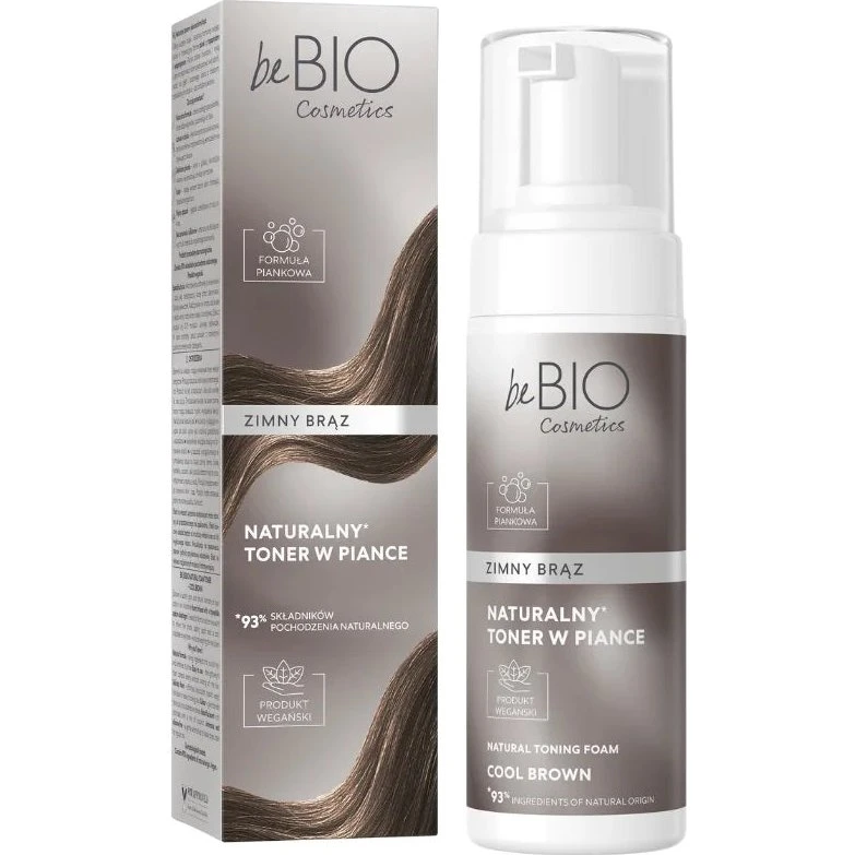 BeBio Ewa Chodakowska Naturalny toner w piance Ciepły Brąz