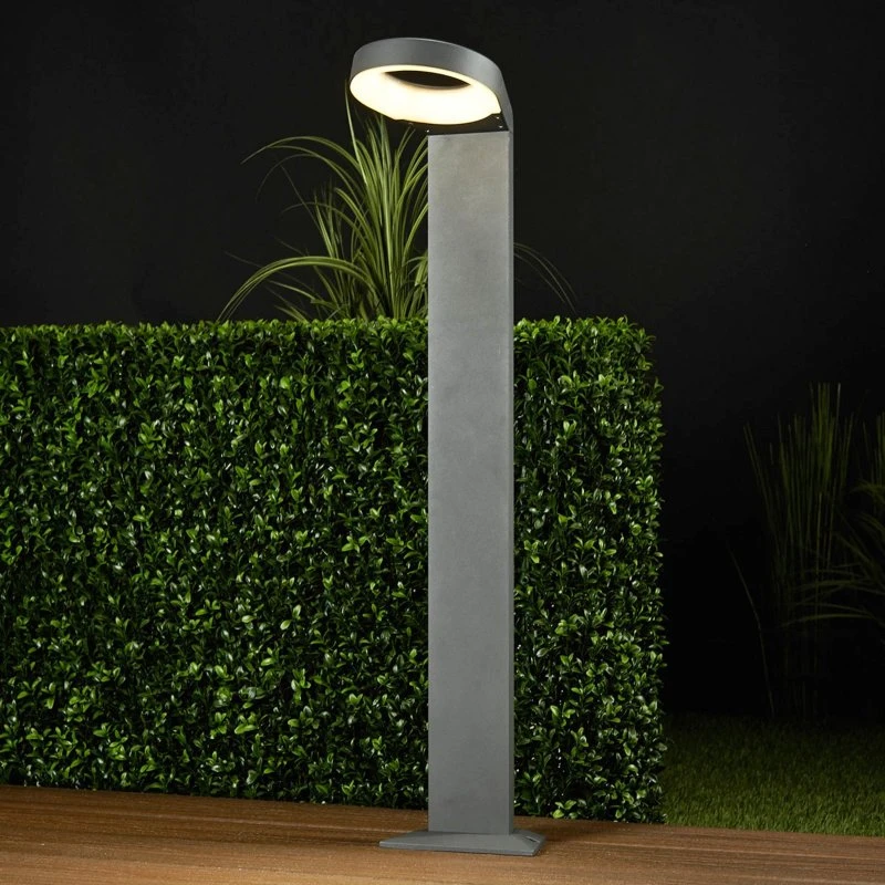 Lucande Jarka LED Lampa Ogrodowa Anthracite - Słupek