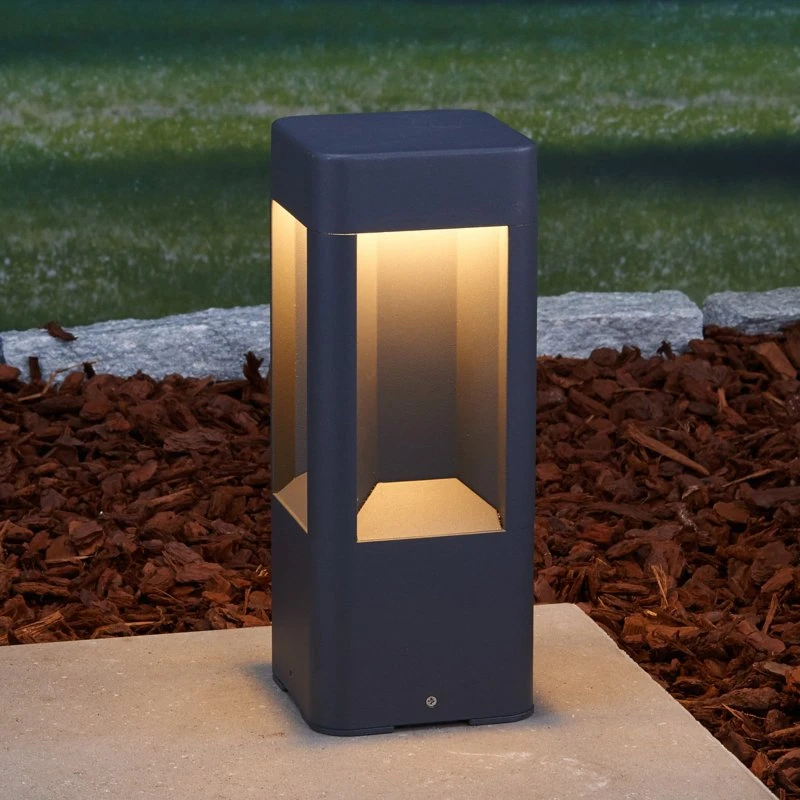 Lucande Annika Lampa Ogrodowa LED H30 Antracyt