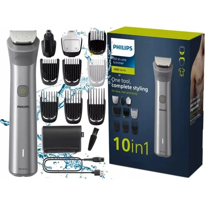 Philips Multigroom 5000 MG5930/15 - trymer do brody, włosów i ciała