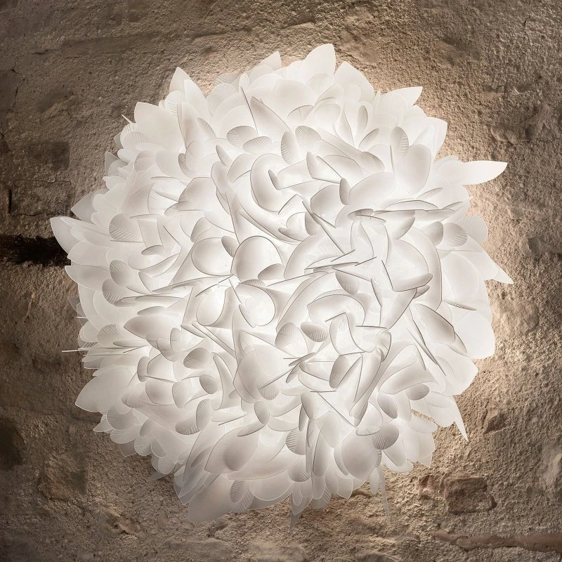 Slamp Veli Foliage Kinkiet, Biały, Ø 75 cm