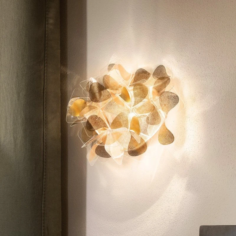 Slamp Clizia Mama Non Mama Gold - Lampa Ścienna 32x28cm