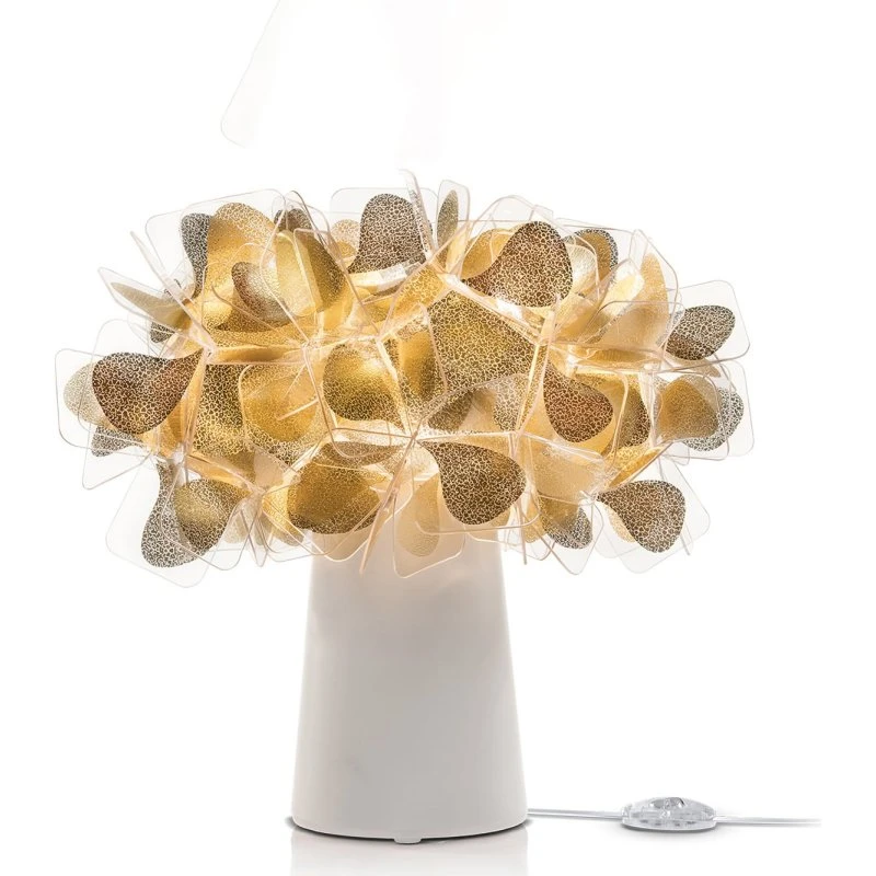 Slamp Clizia Mama Non Mama Lampa Stołowa Gold/White