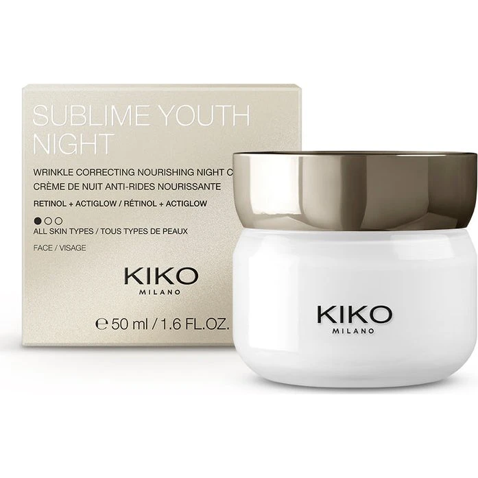 KIKO Milano Sublime Youth Night krem przeciwzmarszczkowy 50ml