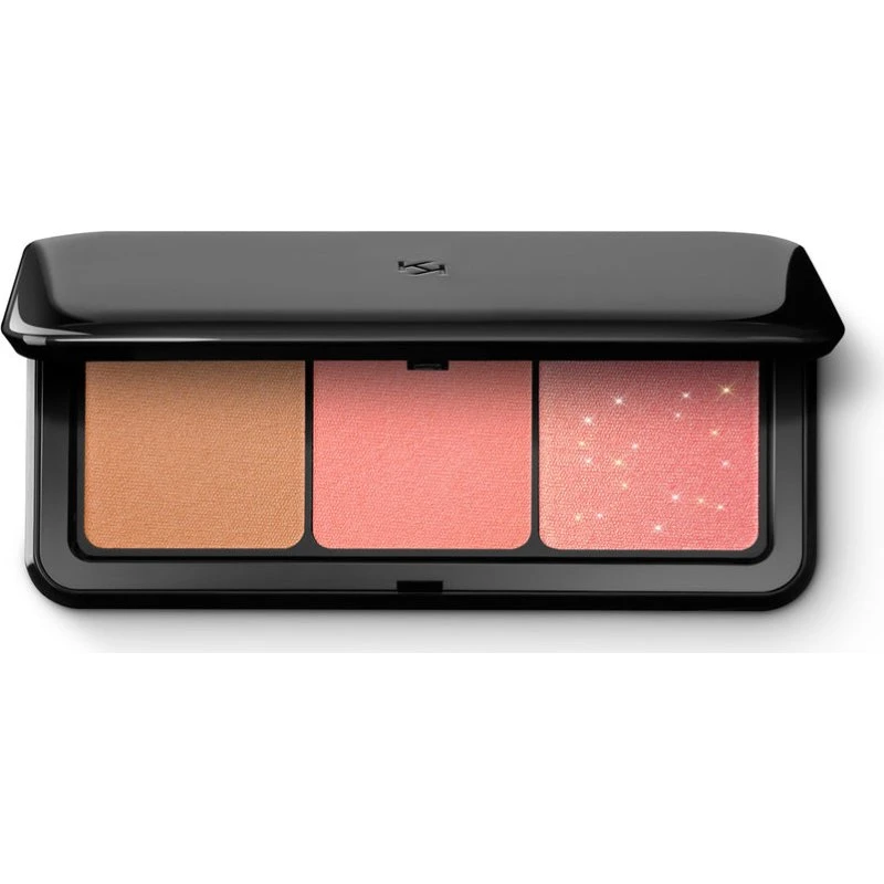 KIKO Milano Multi Finish Trio Blush & Bronzer Palette 01 Coral