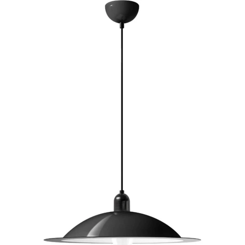 Stilnovo Lampiatta Żyrandol LED, Ø 50 cm, czarna