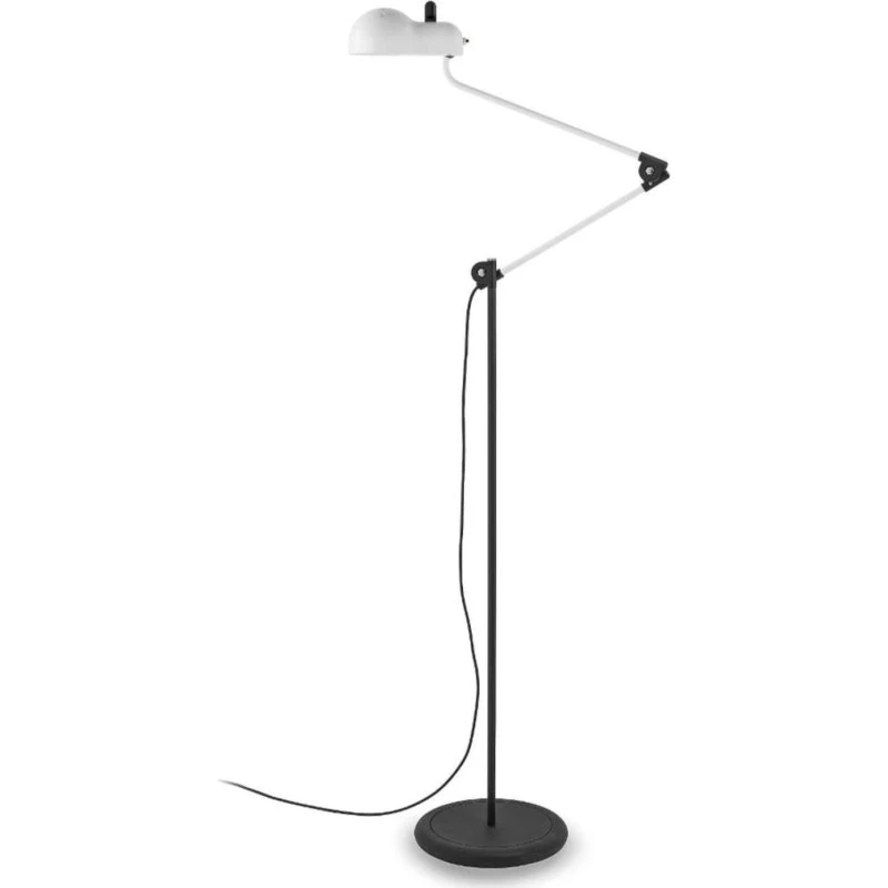 Lampa stojąca Stilnovo Topo LED, biała